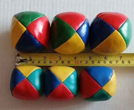 Photo of free 9 juggling balls (Newbury racecourse. RG14) #3