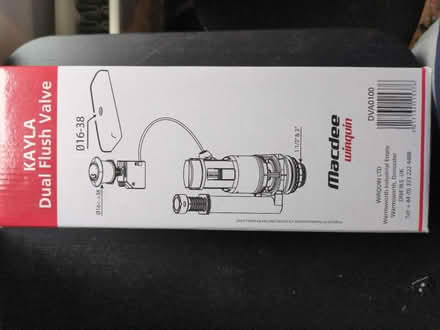 Photo of free Macdee dual flush valve (HP22 Halton Camp) #2