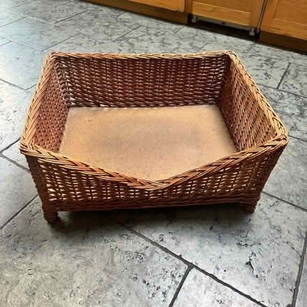 Photo of free Wicker Medium size Dog Basket (Addlestone, Surrey) #2
