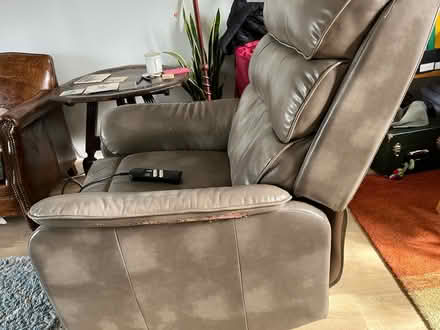 Photo of free Electric reclining leather chair (Taunton TA1) #1