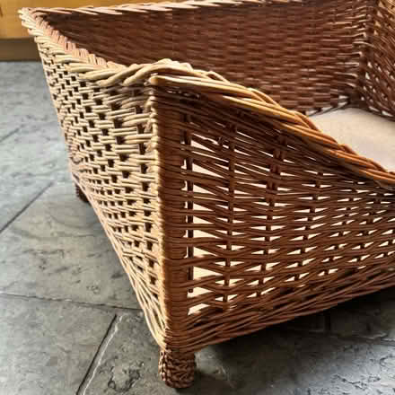 Photo of free Wicker Medium size Dog Basket (Addlestone, Surrey) #4