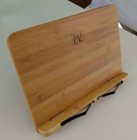 Photo of free Bamboo recipe book holder (Little Stoke BS32) #2