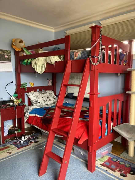 Photo of free Twin bunk bed Pottery Barn (Culver City) #1