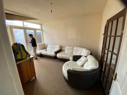 Photo of free Corner Sofa & armchair (Blackpool) #1