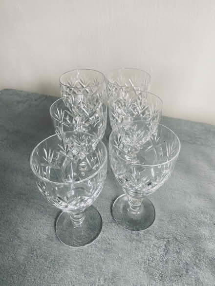 Photo of free 6 small wine glasses (GU14) #1