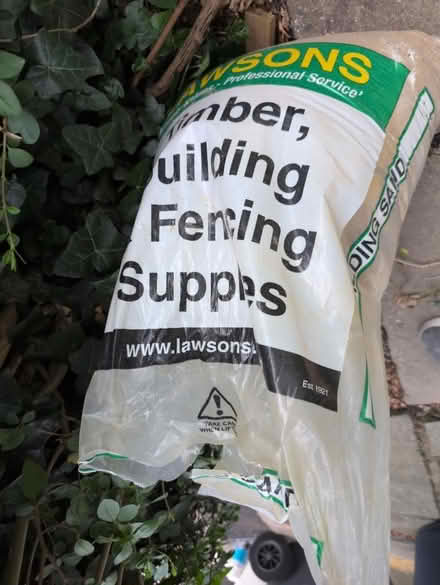 Photo of free Bag of building sand (NW11 Temple Fortune) #1
