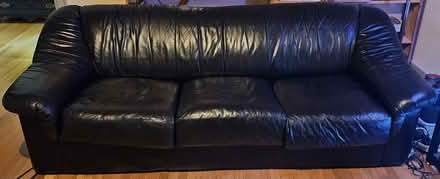 Photo of free Hide-a-bed couch (Broadview) #1
