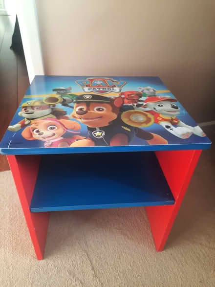 Photo of free Paw Patrol bedside table (Bromley (BR2)) #1