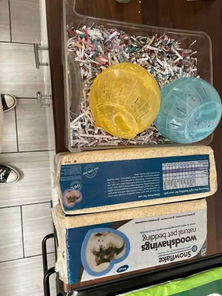 Photo of free Animal bedding/ hamster balls (Nuneaton) #1