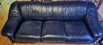 Photo of free Hide-a-bed couch (Broadview) #2