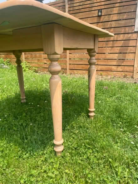 Photo of free Folding Pine Dining Table (Mimico-Royal York & Lakeshore) #3