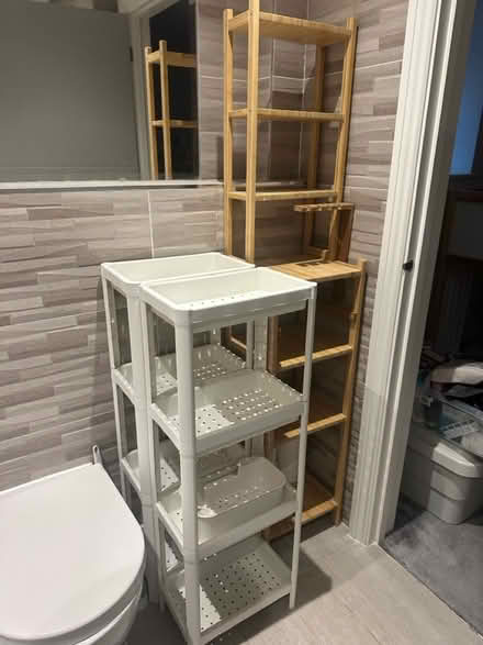 Photo of free Bathroom shelves (Colney Hatch Lane N10) #1