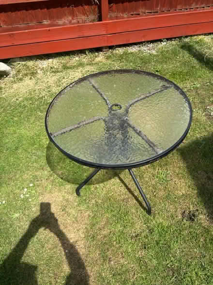 Photo of free Round garden table (Kingswood) #2
