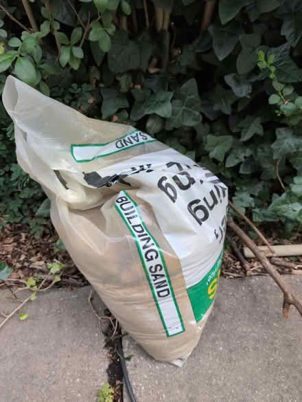Photo of free Bag of building sand (NW11 Temple Fortune) #3