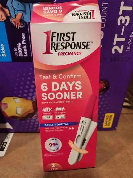 Photo of free One pregnancy test (Gwynn Oak MD) #1