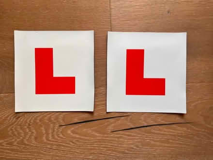 Photo of free Pair of magnetic L plates (South Croydon CR2) #1