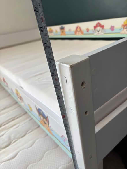 Photo of free Kids Mid-sleeper with trundle & storage & mattress (Whiteway) #4