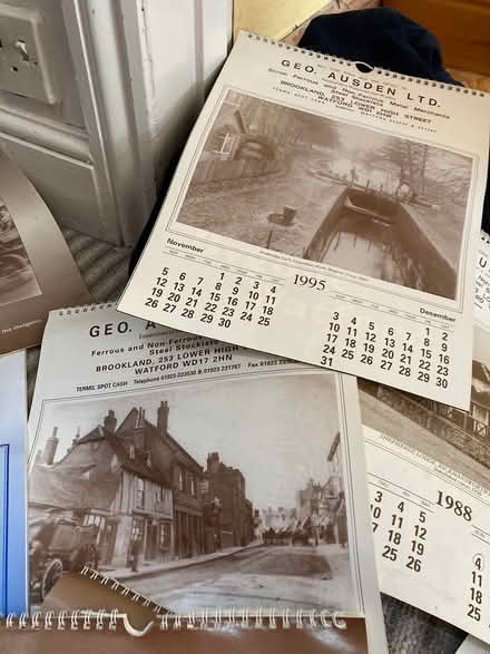 Photo of free Old George Ausden calendars (North Watford) #2