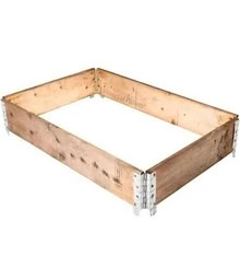 Photo of Pallet collar / recycled wood planter (Llandrindod LD1) #1