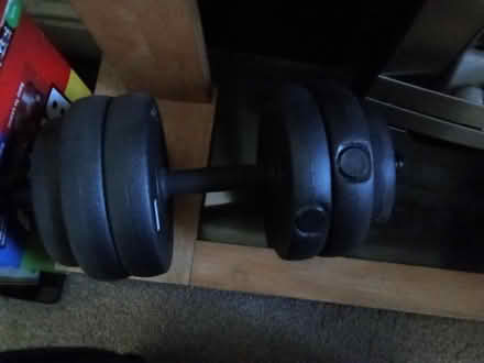 Photo of free 30kg vinyl weights set (Primrose, Lancaster LA1) #2