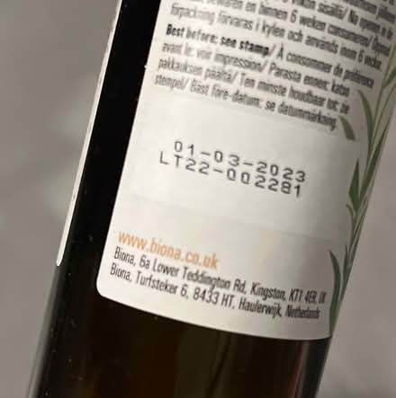 Photo of free Flax Seed Oil for Wood Treatment (SE1) #2