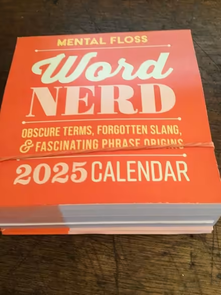 Photo of free Word Nerd Desk Calendar (ward area by york rd) #1