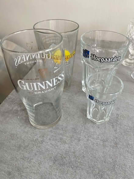 Photo of free Beer/lager glasses (GU14) #1