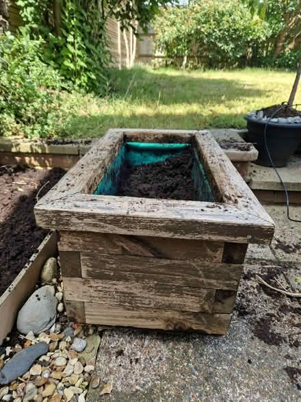 Photo of free Wooden planter (RG6) #2