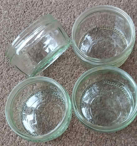 Photo of free 4 x Ramekin GU Glass dessert pots / Candle holders - ERITH (Erith DA8) #1