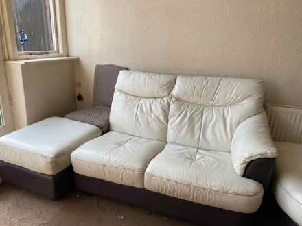 Photo of free Corner Sofa & armchair (Blackpool) #4