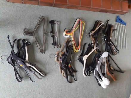 Photo of free Assorted Clothes Hangers (New Mill HP23) #2