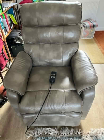 Photo of free Electric reclining leather chair (Taunton TA1) #2