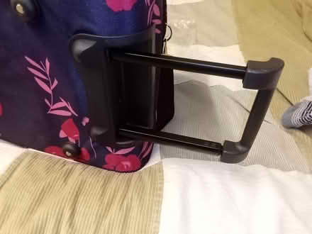 Photo of free Floral pull along bag on wheels (Tonbridge) #4