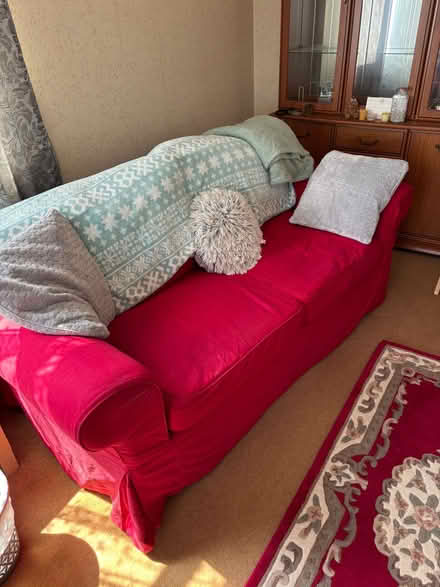 Photo of free Sofa and a cabinet/sideboard (Horspath OX33) #1