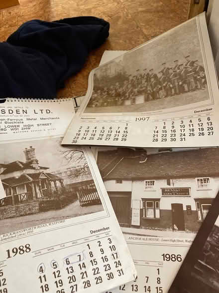 Photo of free Old George Ausden calendars (North Watford) #4