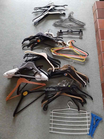 Photo of free Assorted Clothes Hangers (New Mill HP23) #3