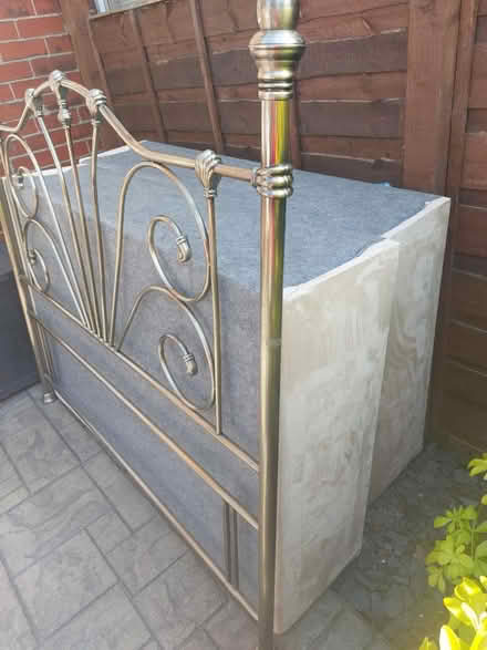 Photo of free King size bed base & headboard (WF1) #1