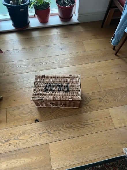 Photo of free Fortunately and Mason basket (East Dulwich) #2