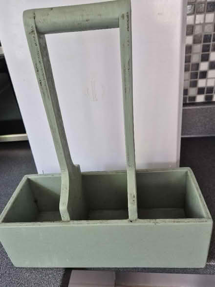Photo of free Three bottle wooden carrier (Benfield Valley BN41) #1