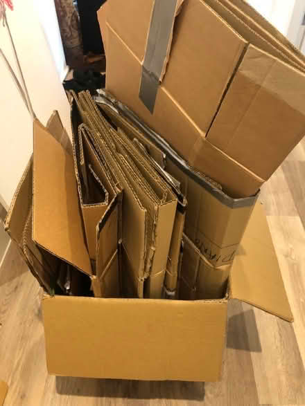 Photo of free cardboard boxes - flattened (BN3) #1