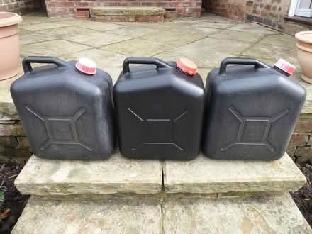 Photo of free 3 waste water containers (Latchford WA4) #2