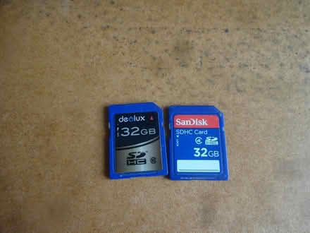Photo of free 32 GB SD memory cards (Greenford UB6 8PF) #1