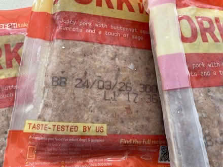 Photo of free Butternut dog food (Farnham Common SL2) #2