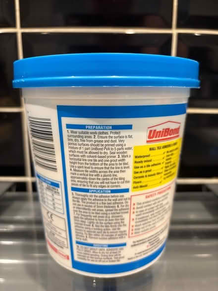 Photo of free Tile adhesive and grout (WGC) #3