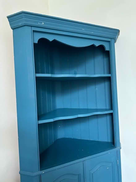 Photo of free Blue corner shelf (E2) #2