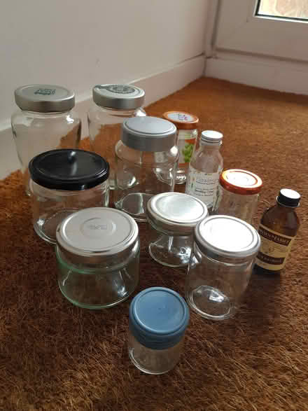 Photo of free 12 Glass Jars/Bottles With Lids (North Abingdon, OX14) #3