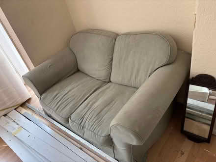 Photo of free 2 x 2 seater sofa's (Stanmore winchester) #1