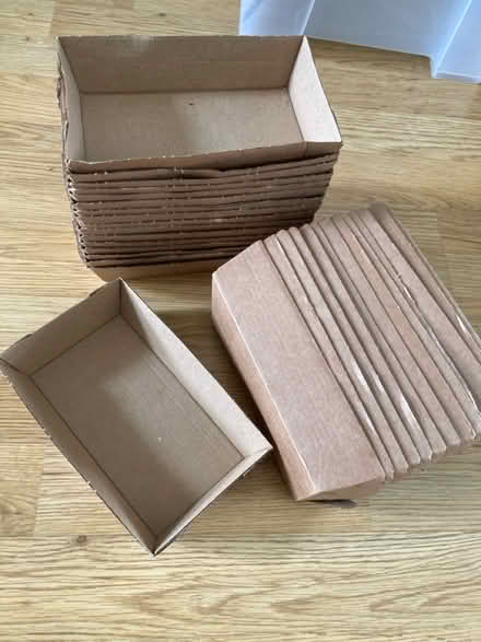 Photo of free Small cardboard tray x30 (AL1 near Morrisons) #1