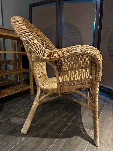 Photo of free Wicker chair (Jane/Bloor) #2