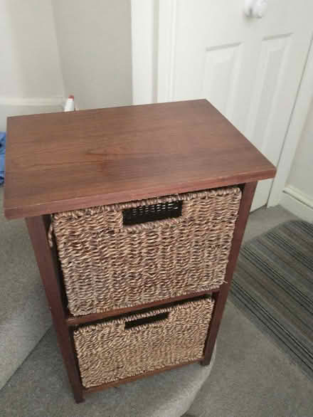 Photo of free Wicker and Wood storage unit (Rayleigh SS6) #3